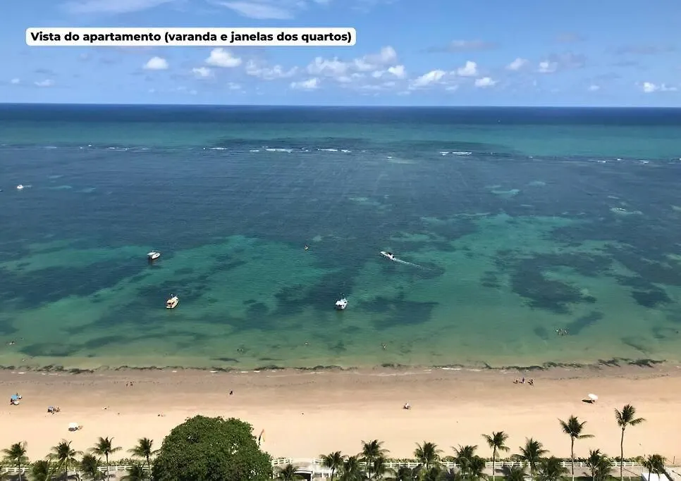 아파트 Apto Completo, De Frente Para O Mar, 21º Andar 헤시피